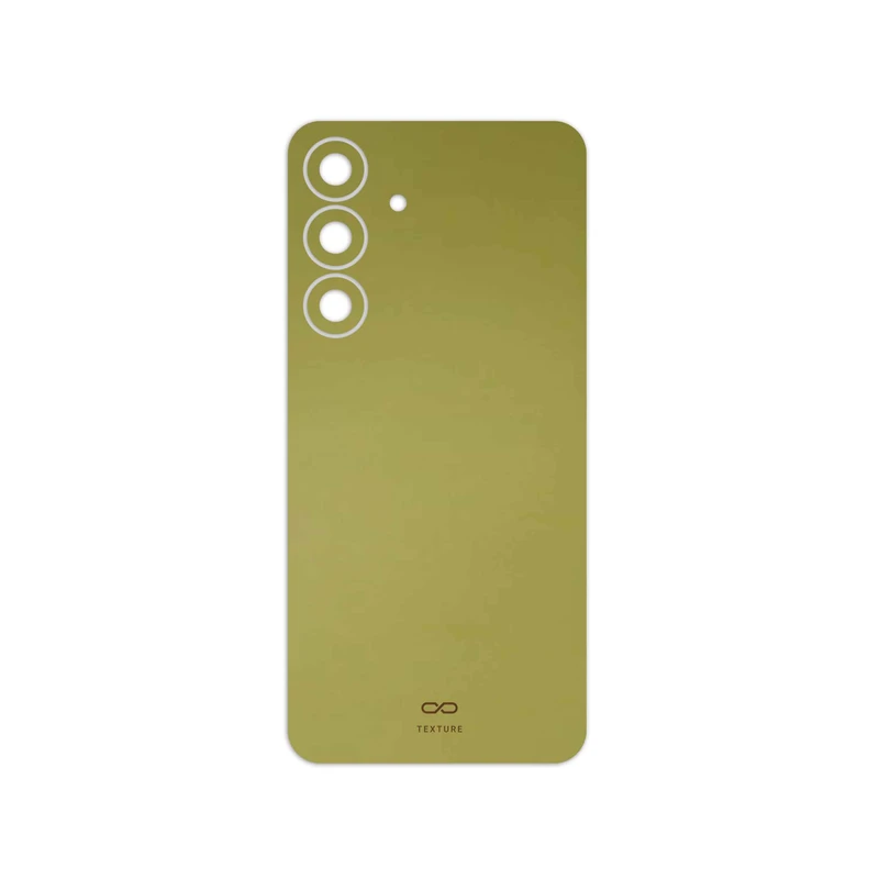 برچسب پوششی ماهوت مدل Matte-Gold مناسب برای گوشی موبایل سامسونگ Galaxy S25 FE