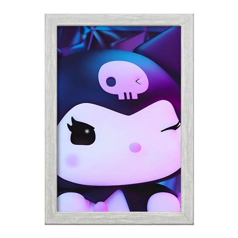 تابلو خندالو طرح کرومی (Kuromi) کد F10299