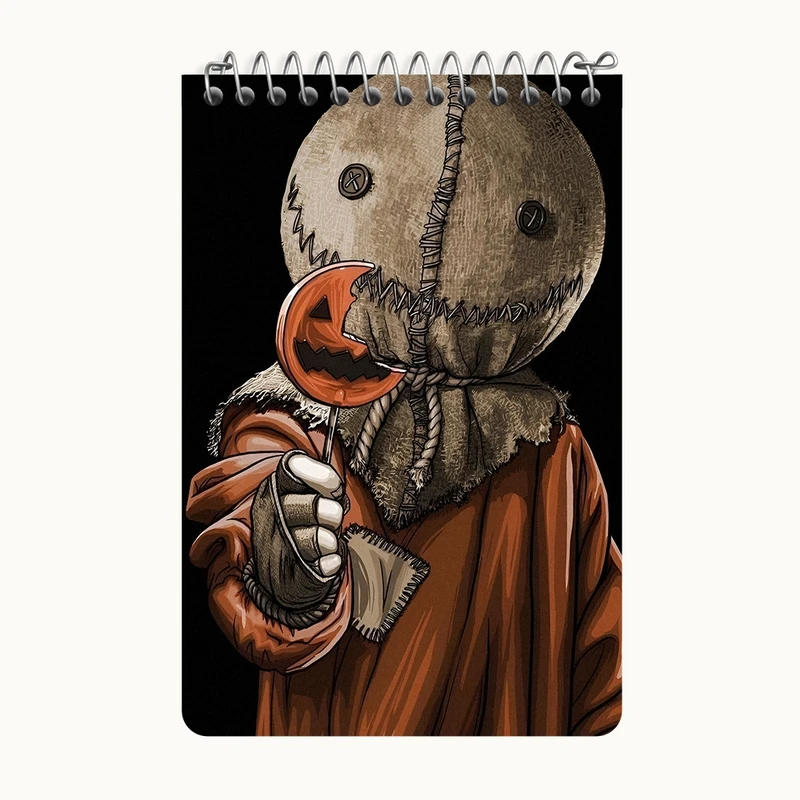 دفتر یادداشت 50 برگ خندالو طرح Sam کد F9648