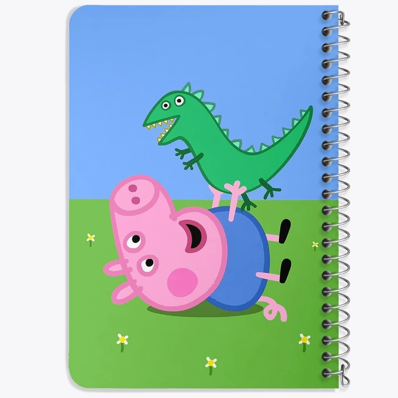 دفتر یادداشت 50 برگ خندالو طرح جورج انیمیشن پپا پیگ Peppa pig کد 22072