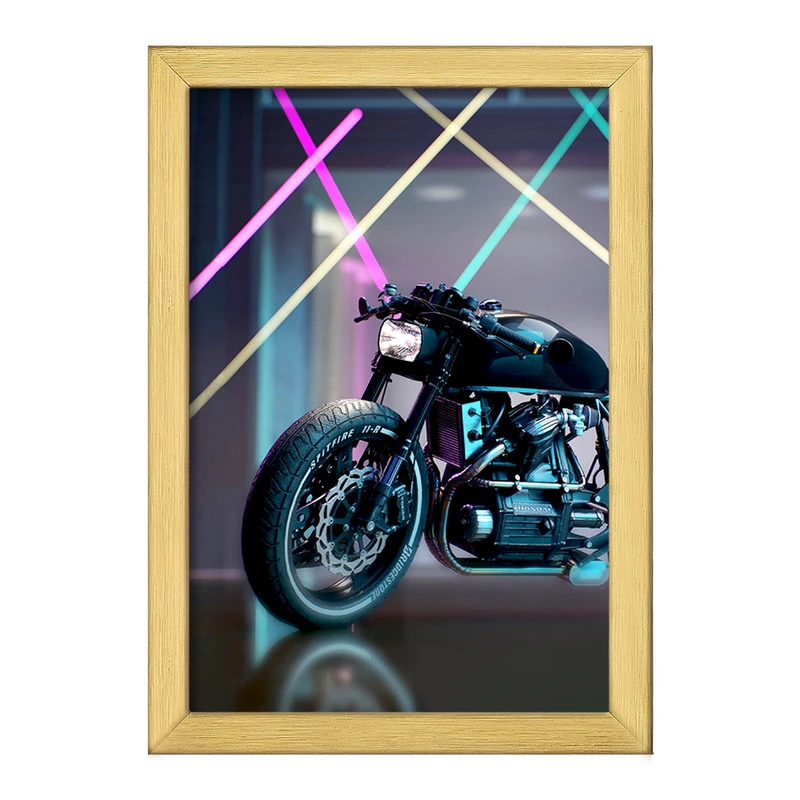 تابلو خندالو طرح موتور سیکلت (Motorcycle) کد F1020