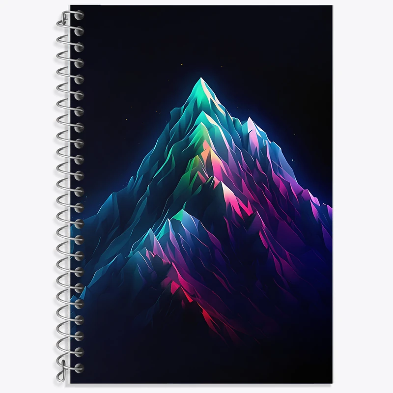 دفتر نت موسیقی 50 برگ خندالو طرح کوه کد F8504