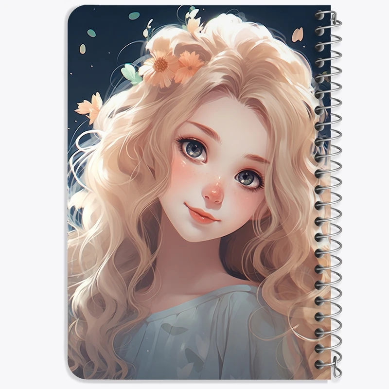 دفتر یادداشت 50 برگ خندالو طرح دخترانه کد F2628