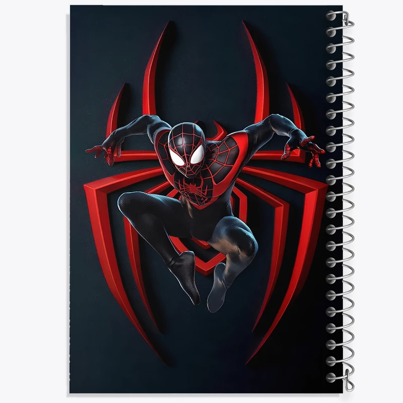 دفتر لیست خرید 50 برگ خندالو طرح مرد عنکبوتی (Spider Man) کد N7921