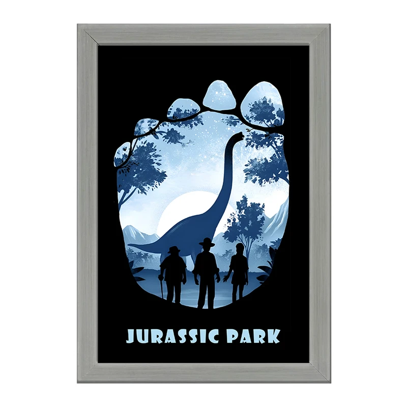 تابلو خندالو طرح ژوراسیک (Jurassic Park) کد F13776