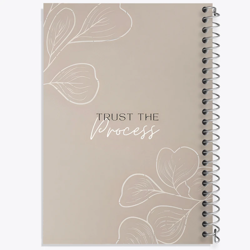 دفتر مشق 100 برگ خندالو طرح Trust The Process کد N6898