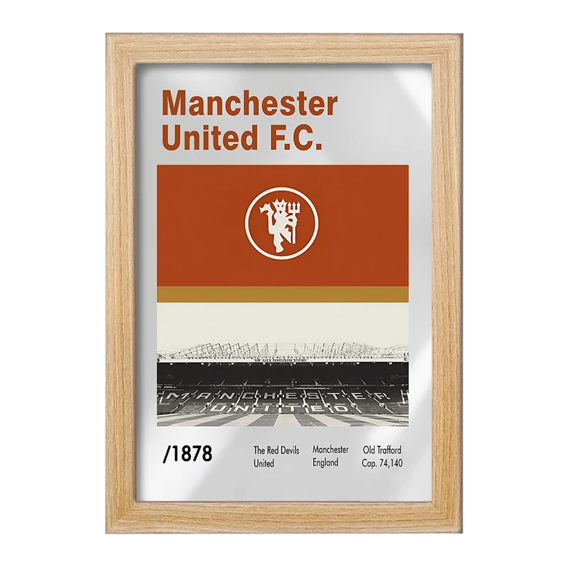 تابلو خندالو طرح منچستر یونایتد (Manchester United) کد F13865