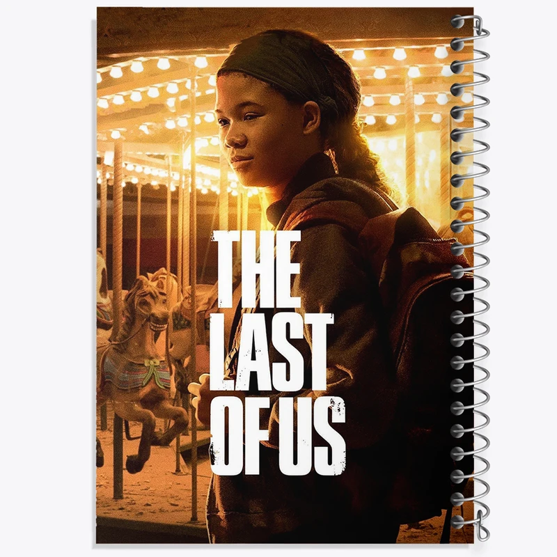 دفتر مشق 50 برگ خندالو طرح (The Last Of Us) آخرین بازمانده از ما کد N9336