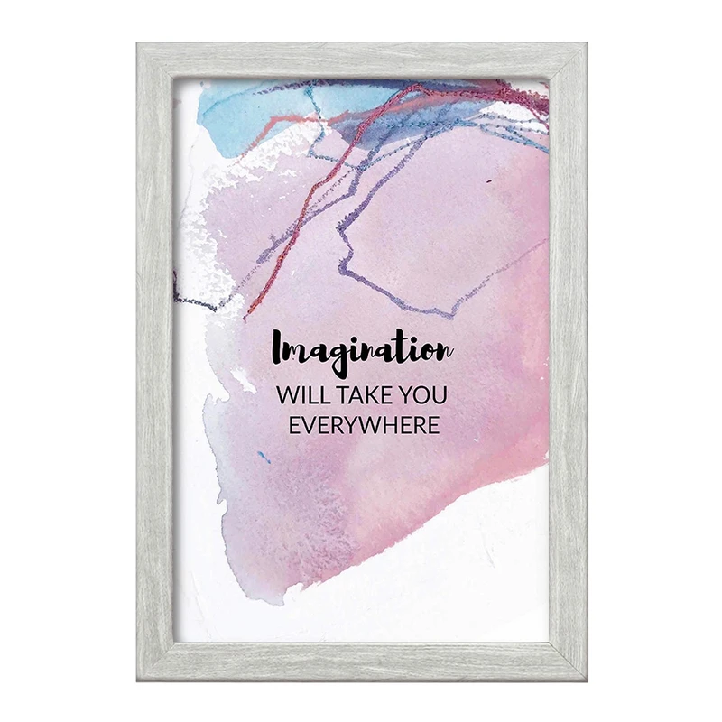 تابلو خندالو طرح Imagination Will Take You Everywhere کد F11410