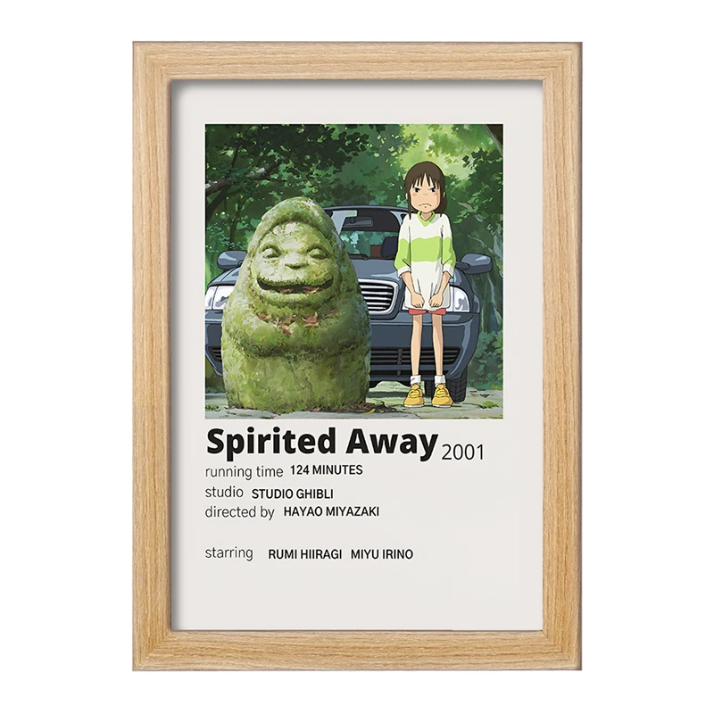 تابلو خندالو طرح انیمه شهر اشباح (Spirited Away) کد F13201