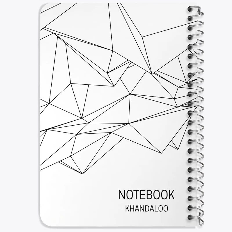 دفتر یادداشت 50 برگ خندالو طرح مدرن کد N198