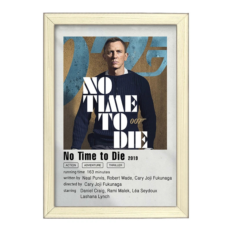 تابلو خندالو طرح زمانی برای مردن نیست (No Time to Die) کد F11909
