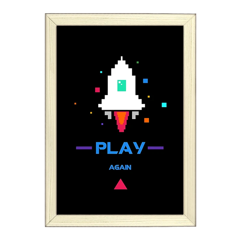 تابلو خندالو طرح Play Again کد F3988