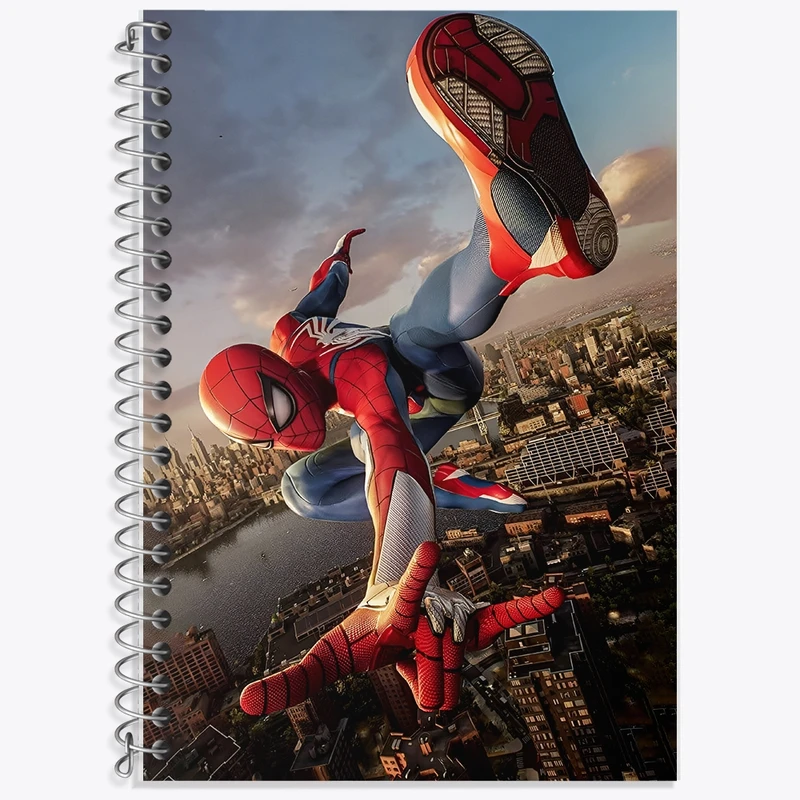 دفتر لغت 50 برگ خندالو طرح مرد عنکبوتی کد F10744