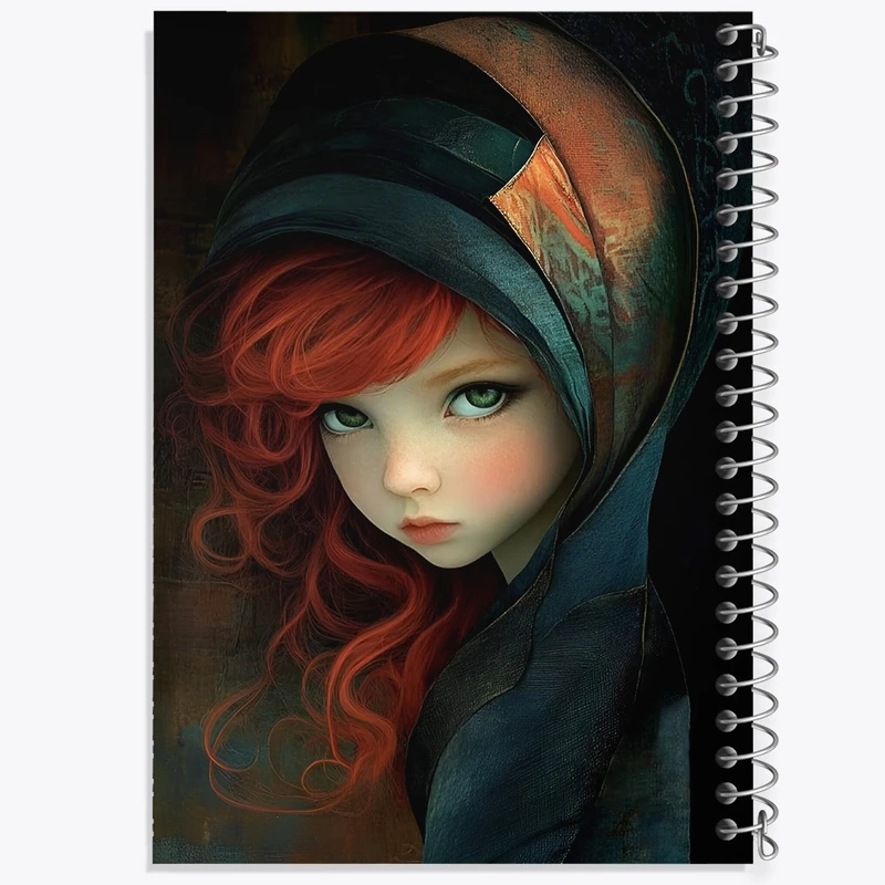 دفتر لیست خرید 50 برگ خندالو طرح دخترانه کد N9382