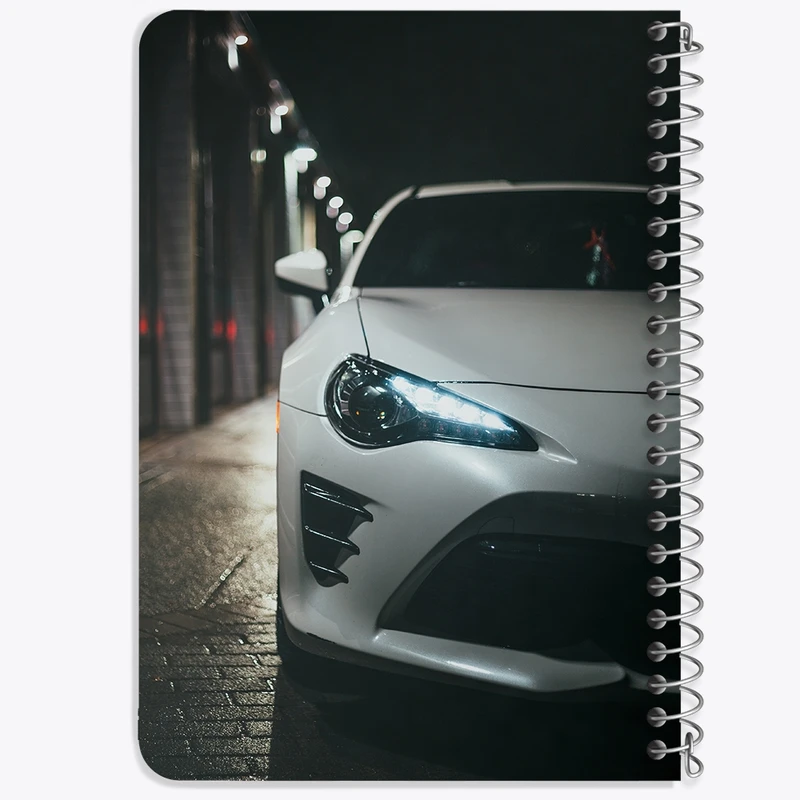دفتر یادداشت 50 برگ خندالو طرح ماشین اسپرت Sport Car کد 28737