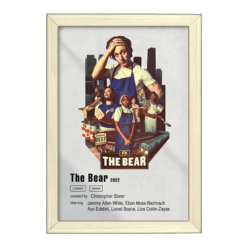 تابلو خندالو طرح خرس (The Bear) کد F11931