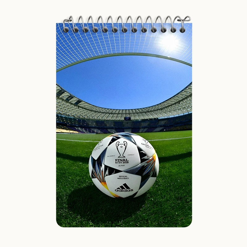 دفتر یادداشت 50 برگ خندالو طرح فوتبال (Football) کد F4975