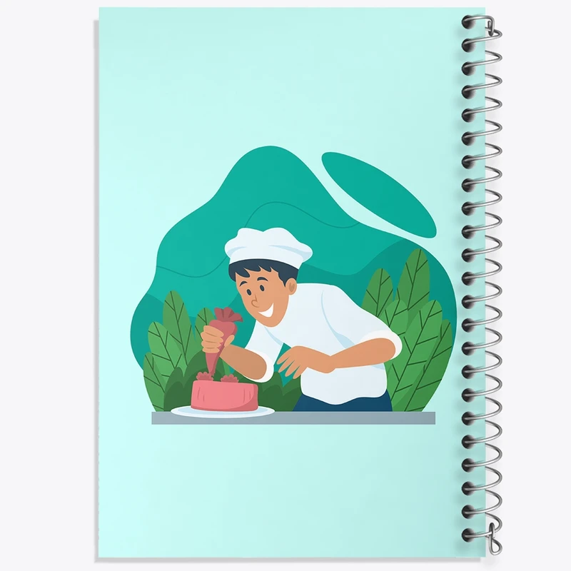 دفتر ژورنال نویسی 50 برگ خندالو مدل نقطه ای طرح قناد کد F3643