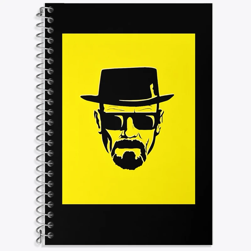 دفتر نت موسیقی 50 برگ خندالو طرح بریکینگ بد (Breaking Bad) کد F10187