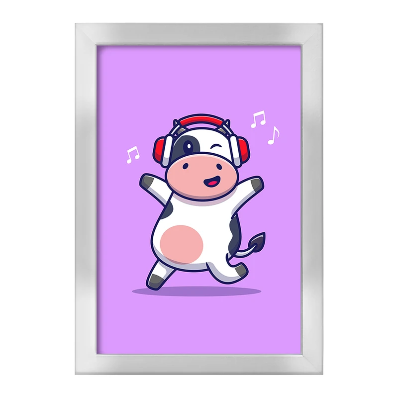 تابلو خندالو طرح گاو  کد 7026