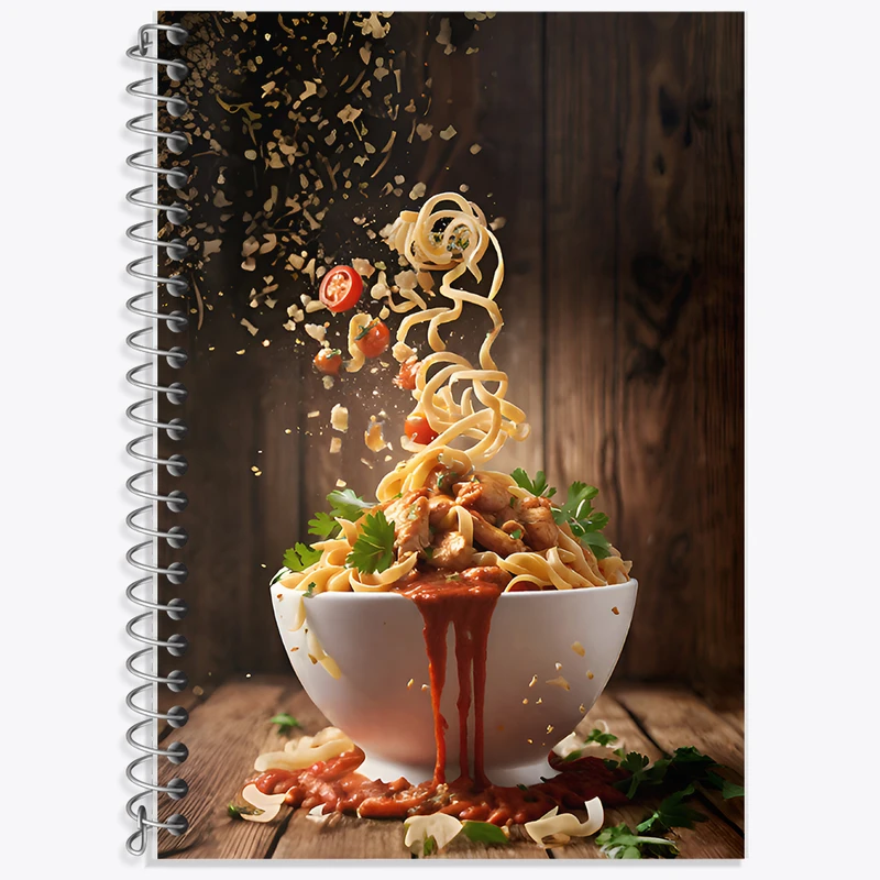 دفتر نت موسیقی 50 برگ خندالو طرح پاستا کد F10582