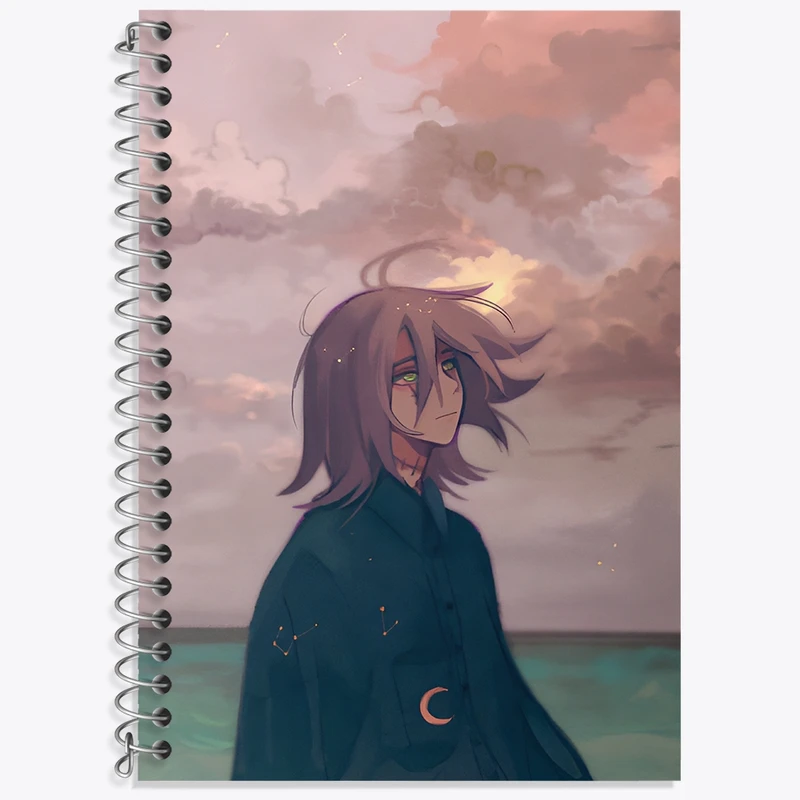 دفتر زبان 50 برگ خندالو مدل سه خط طرح دخترانه فاتزی کد N8216