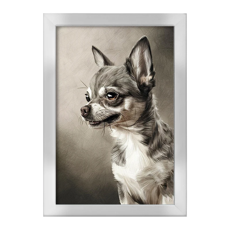 تابلو خندالو طرح سگ (Dog) کد F1956