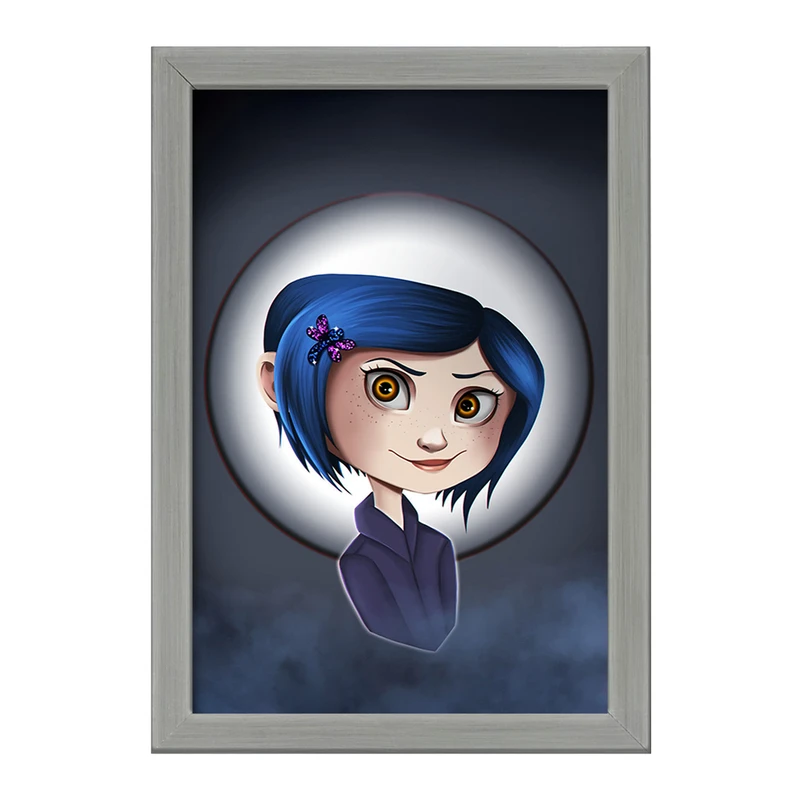 تابلو خندالو طرح کورالاین Coraline  کد 20777