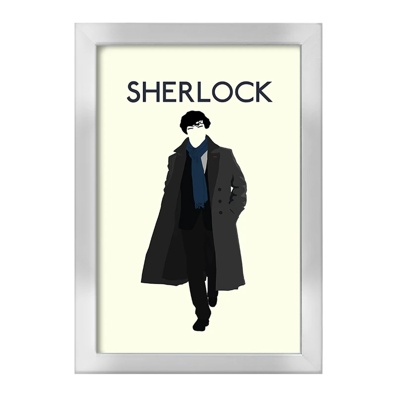 تابلو خندالو طرح شرلوک هولمز Sherlock Holmes  کد 10162