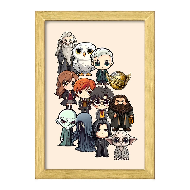 تابلو خندالو طرح هری پاتر (Harry Potter) کد F5423