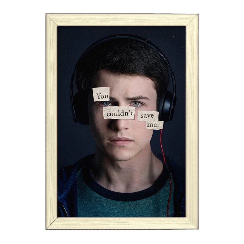 تابلو خندالو طرح کلی جانسن 13دلیل برای اینکه Reasons Why13  کد 20334