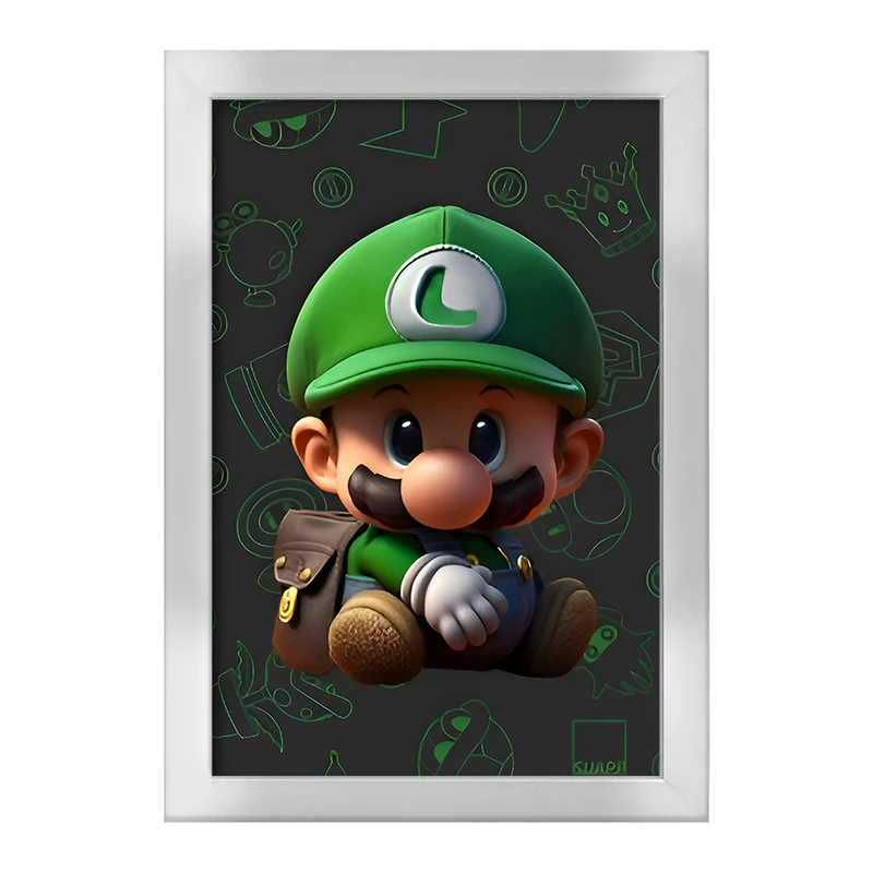 تابلو خندالو طرح سوپر ماریو (Super Mario) کد F9579