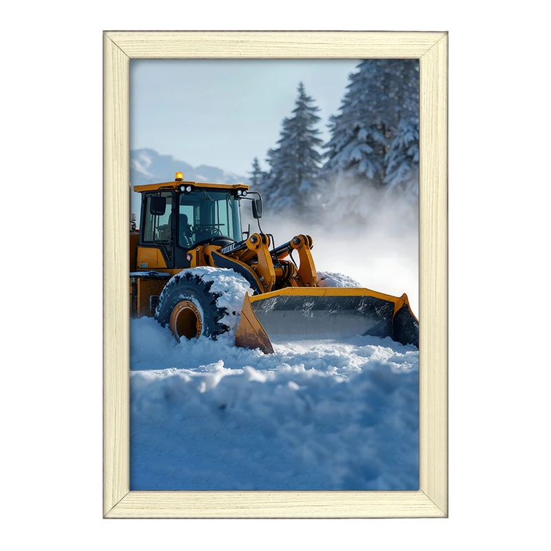 تابلو خندالو طرح بولدوزر (Bulldozer) کد F5230