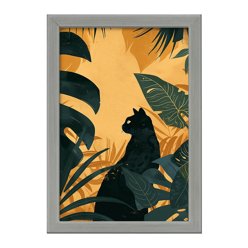 تابلو خندالو طرح گربه (Cat) کد F1745