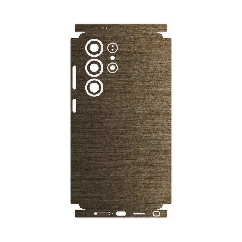 برچسب پوششی ماهوت مدل Brushed Bronze-FullSkin مناسب برای گوشی موبایل سامسونگ Galaxy S25 Ultra