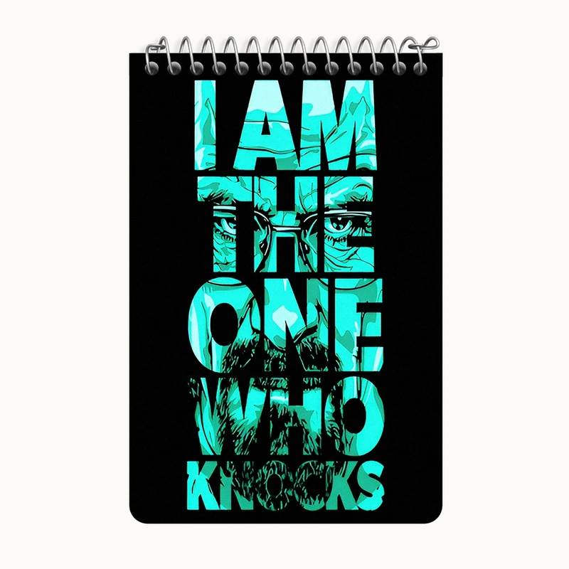 دفتر یادداشت 50 برگ خندالو طرح بریکینگ بد (Breaking Bad) کد F10358