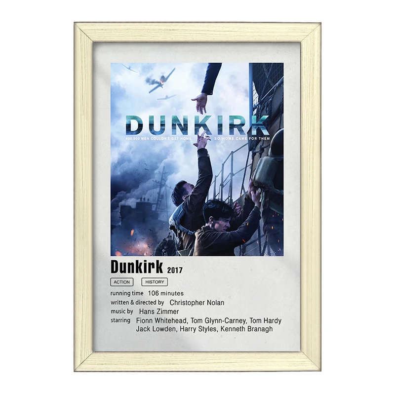 تابلو خندالو طرح دانکرک (Dunkirk) کد F11916