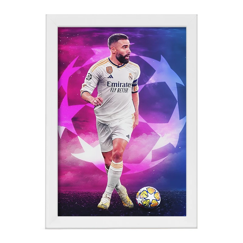 تابلو خندالو طرح دنی کارواخال (Dani Carvajal) کد F14337