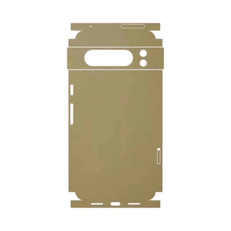 برچسب پوششی ماهوت مدل Matte-Gold-FullSkin مناسب برای گوشی موبایل گوگل Pixel 8 Pro