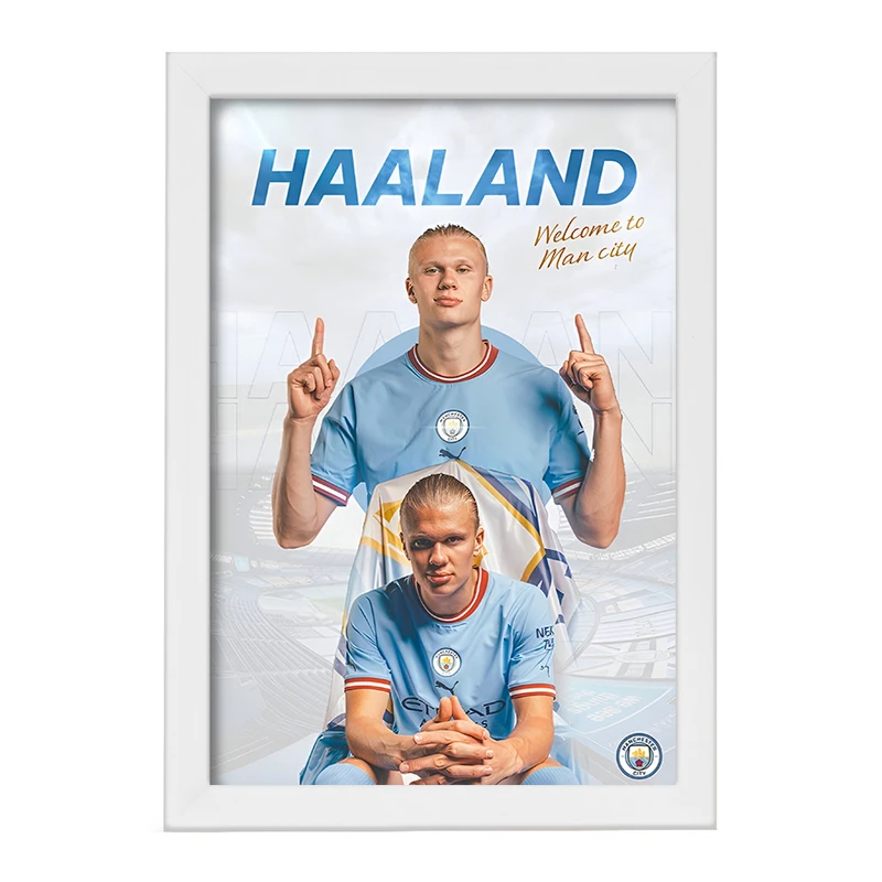 تابلو خندالو طرح ارلینگ هالند (Erling Haaland) کد F14279