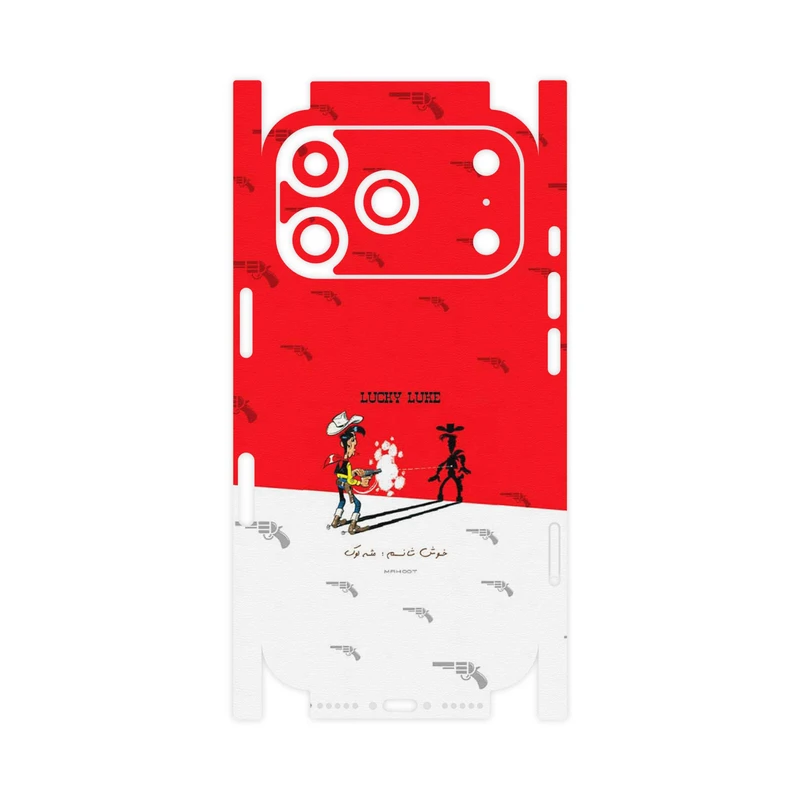 برچسب پوششی ماهوت مدل Lucky Luke-FullSkin مناسب برای گوشی موبایل اپل iPhone 17 Pro