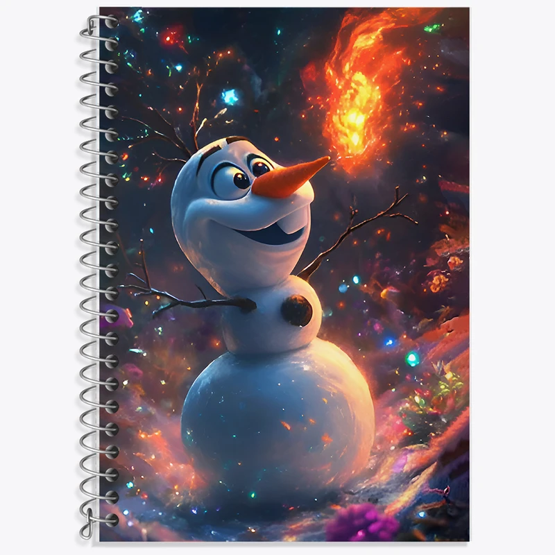 دفتر نت موسیقی 50 برگ خندالو طرح الاف فروزن کد F9612