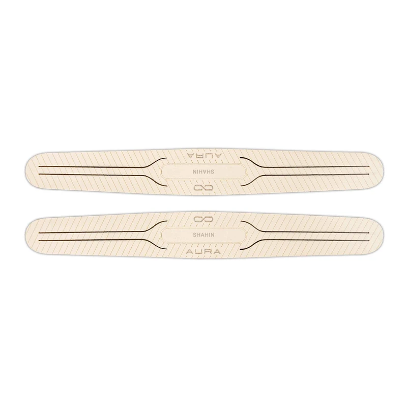 محافظ گوشه سپر خودرو ماهوت مدل AURA-W مناسب برای شاهین مجموعه 2 عددی