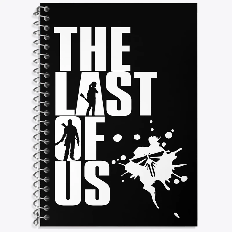 دفتر زبان 50 برگ خندالو طرح (The Last Of Us) آخرین بازمانده از ما کد N9334