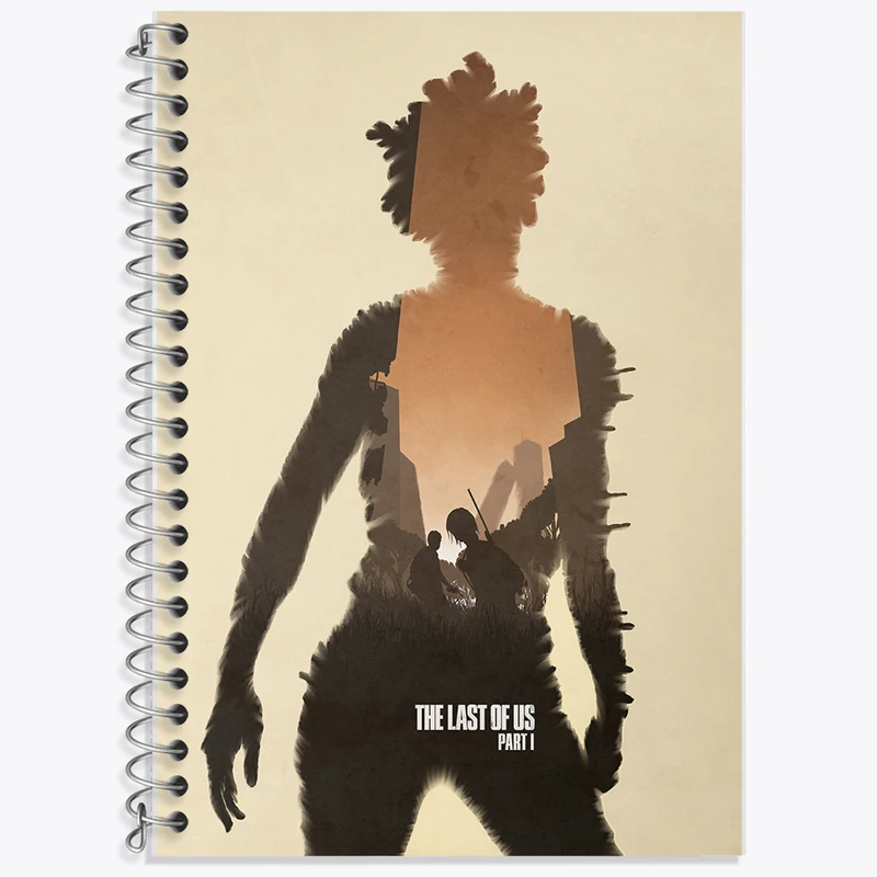 دفتر نت موسیقی 50 برگ خندالو طرح لست آف آس (The Last Of Us) کد F13597