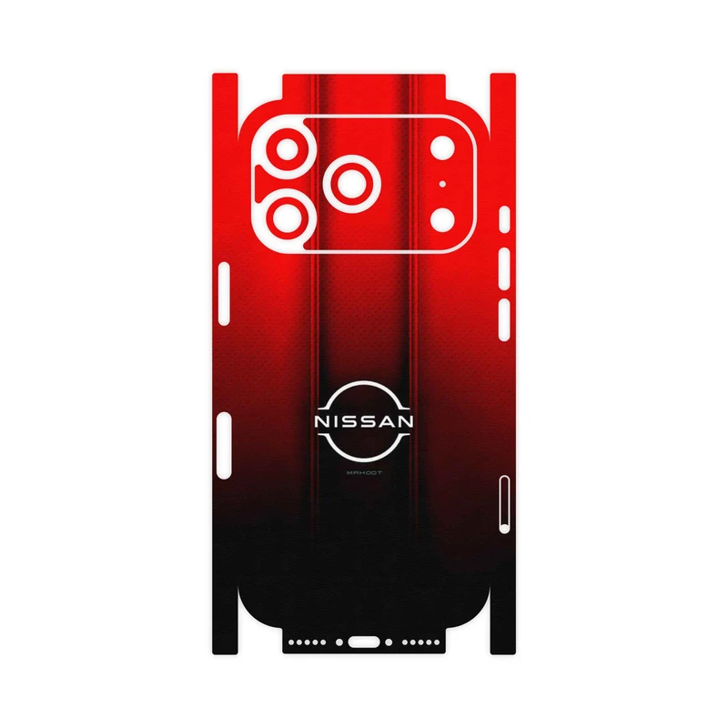 برچسب پوششی ماهوت مدل Nissan_Logo-FullSkin مناسب برای گوشی موبایل اپل iPhone 17 Pro