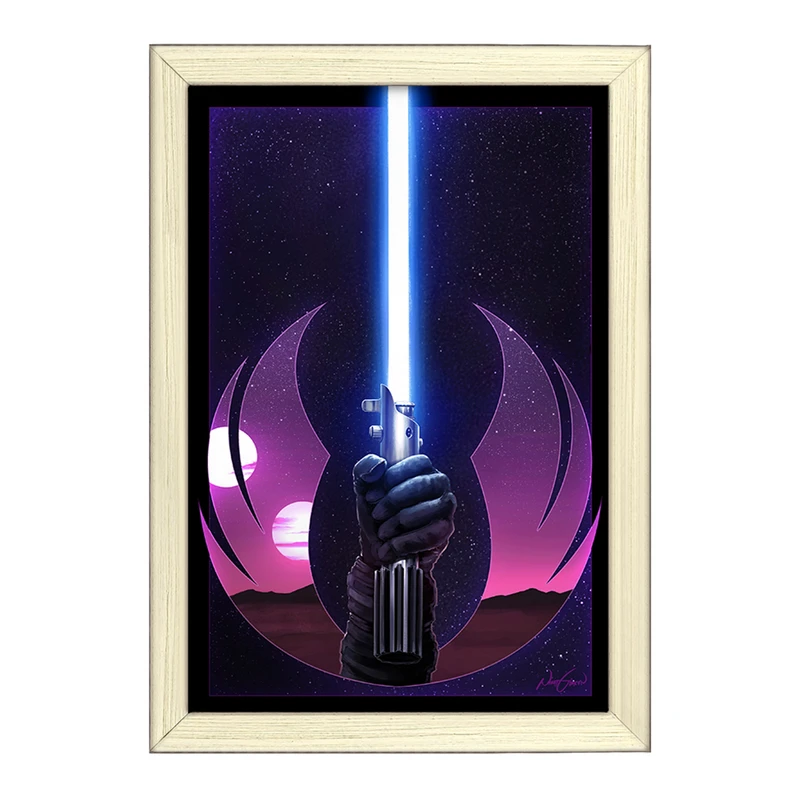 تابلو خندالو طرح جنگ ستارگان (Star Wars) کد F1170