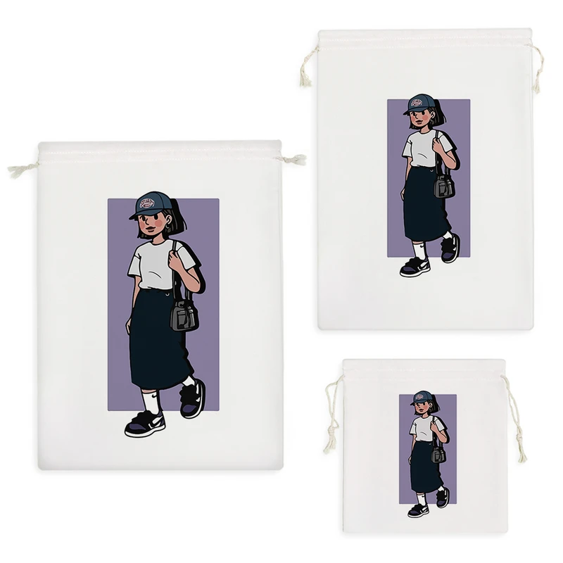 نظم دهنده خندالو مدل دختر جوان کد 7464 مجموعه 3 عددی