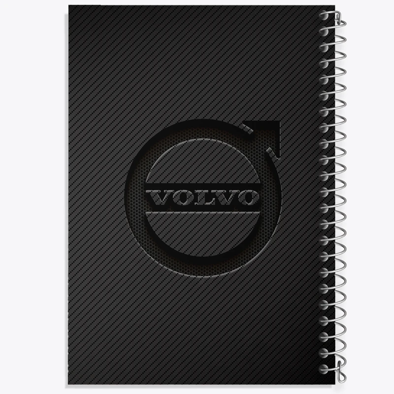 دفتر طراحی 50 برگ خندالو طرح ولوو volvo  کد 23657